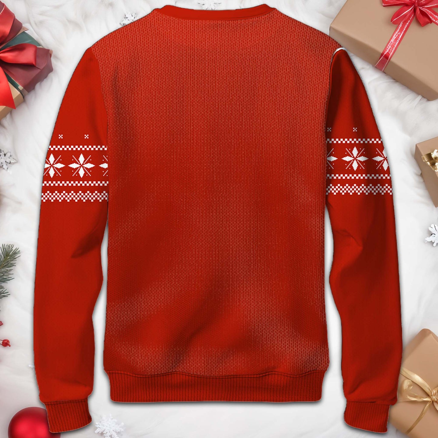 Warm Wishes And Joyful Reindeer Jumps Sweater