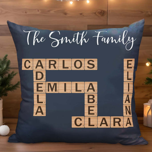Cherish Family Bonds With Unique Scrabble Tiles Design