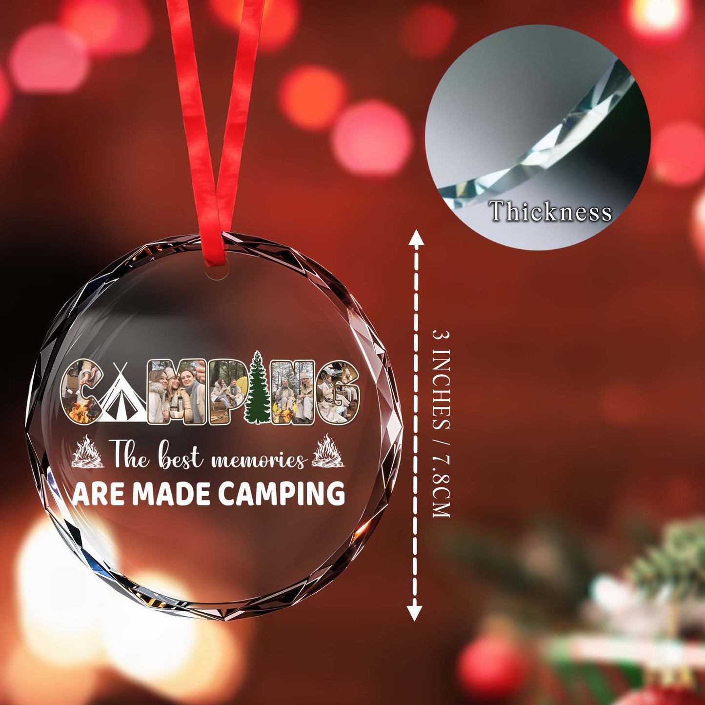 The Best Memories Are Made Camping With Tent And Fire Design