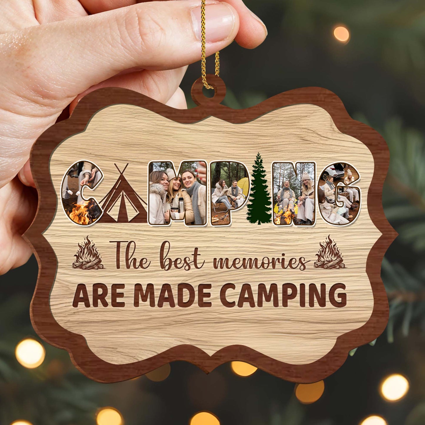The Best Memories Are Made Camping Ornaments