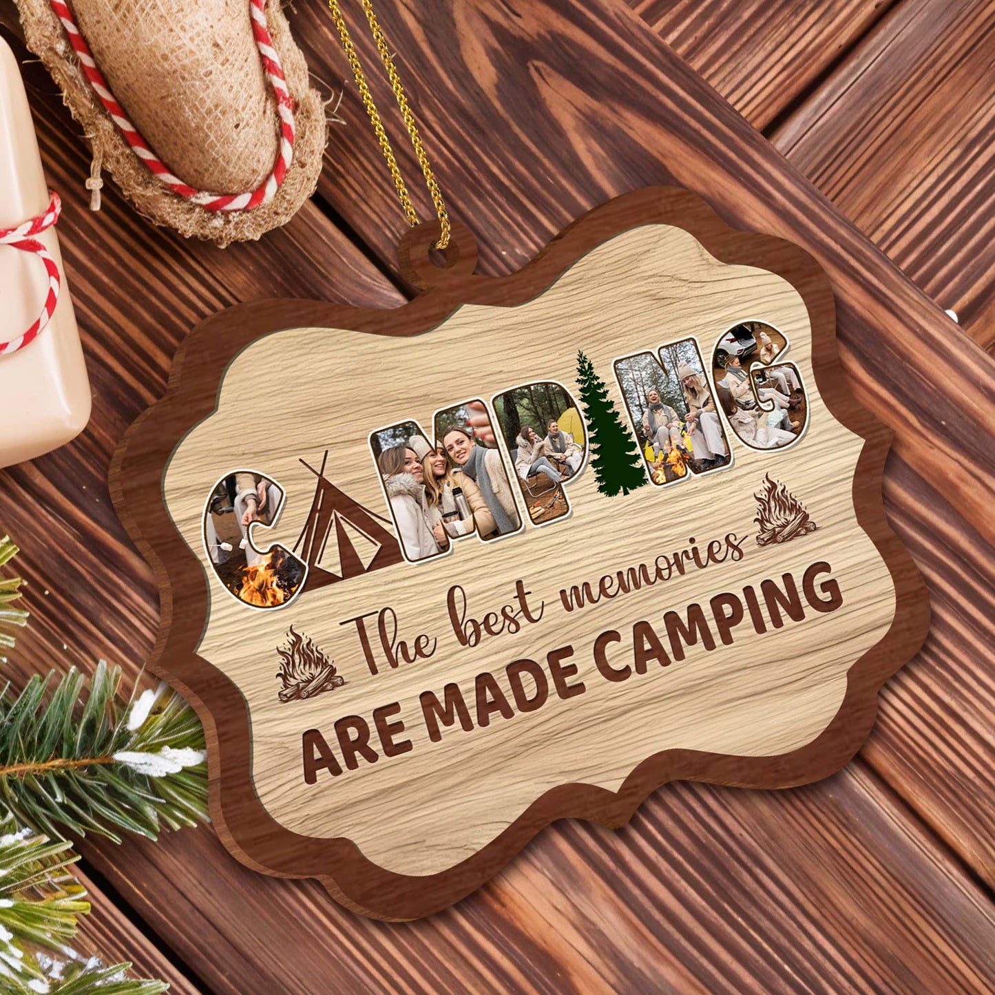 The Best Memories Are Made Camping Ornaments