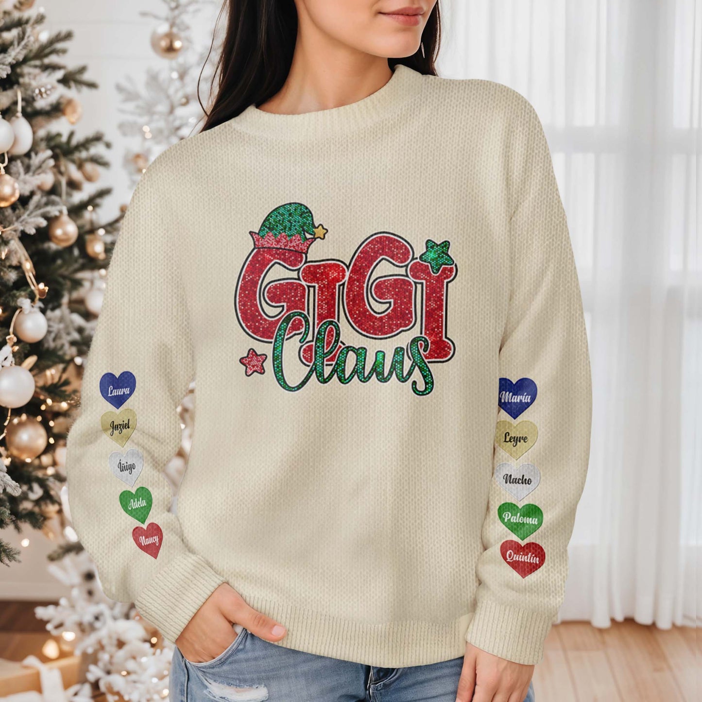 Celebrate The Season In Style With Christmas Hat And Stars