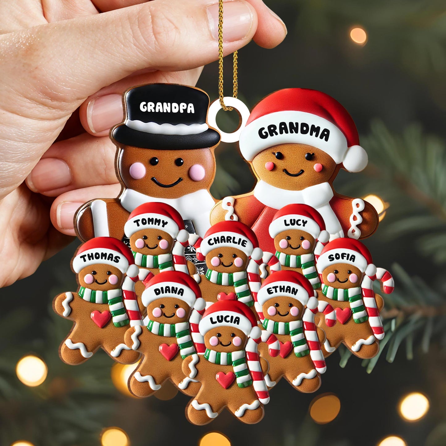 Celebrate Family Sweetness With Gingerbread and Santa Hats