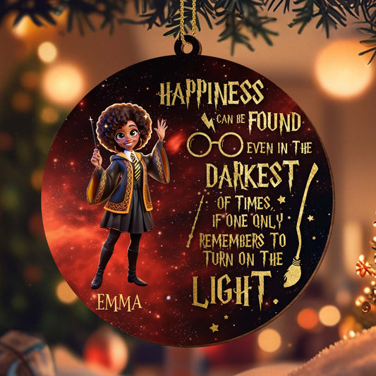 Happiness In The Darkest Of Times Magical Ornament
