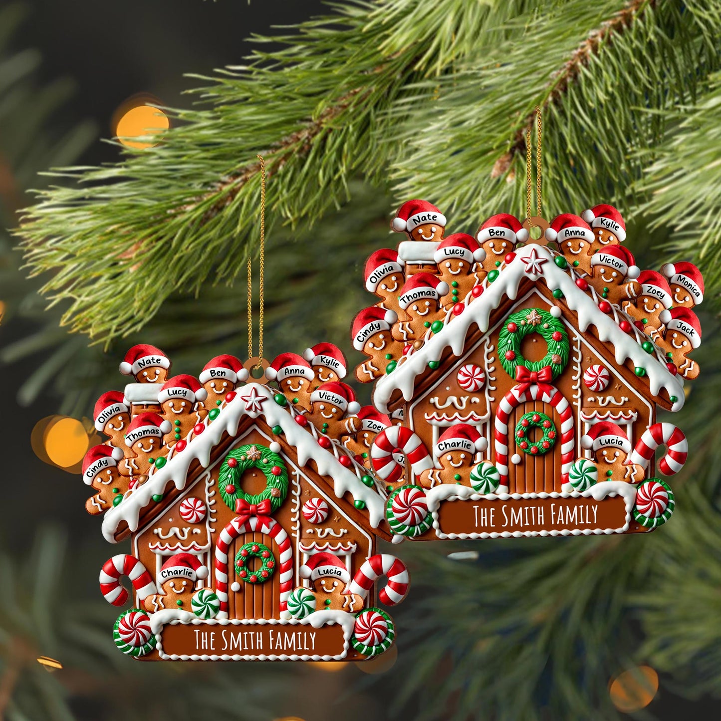Celebrating Sweet Moments Together With Gingerbread House