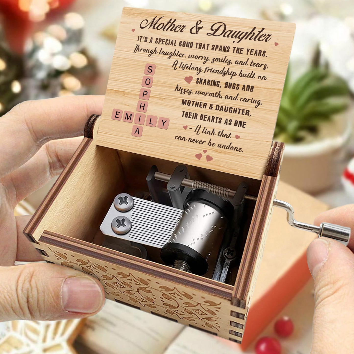 Mother And Daughter Special Bond Lifelong Friendship Music Box