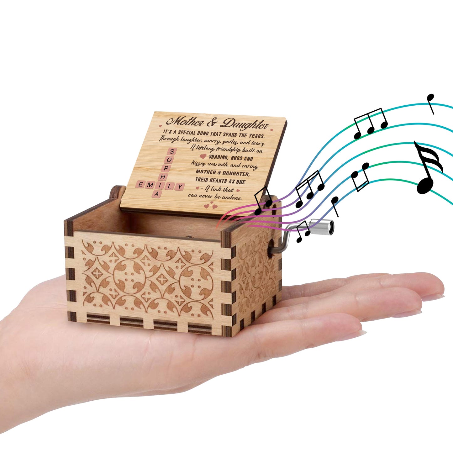 Mother And Daughter Special Bond Lifelong Friendship Music Box