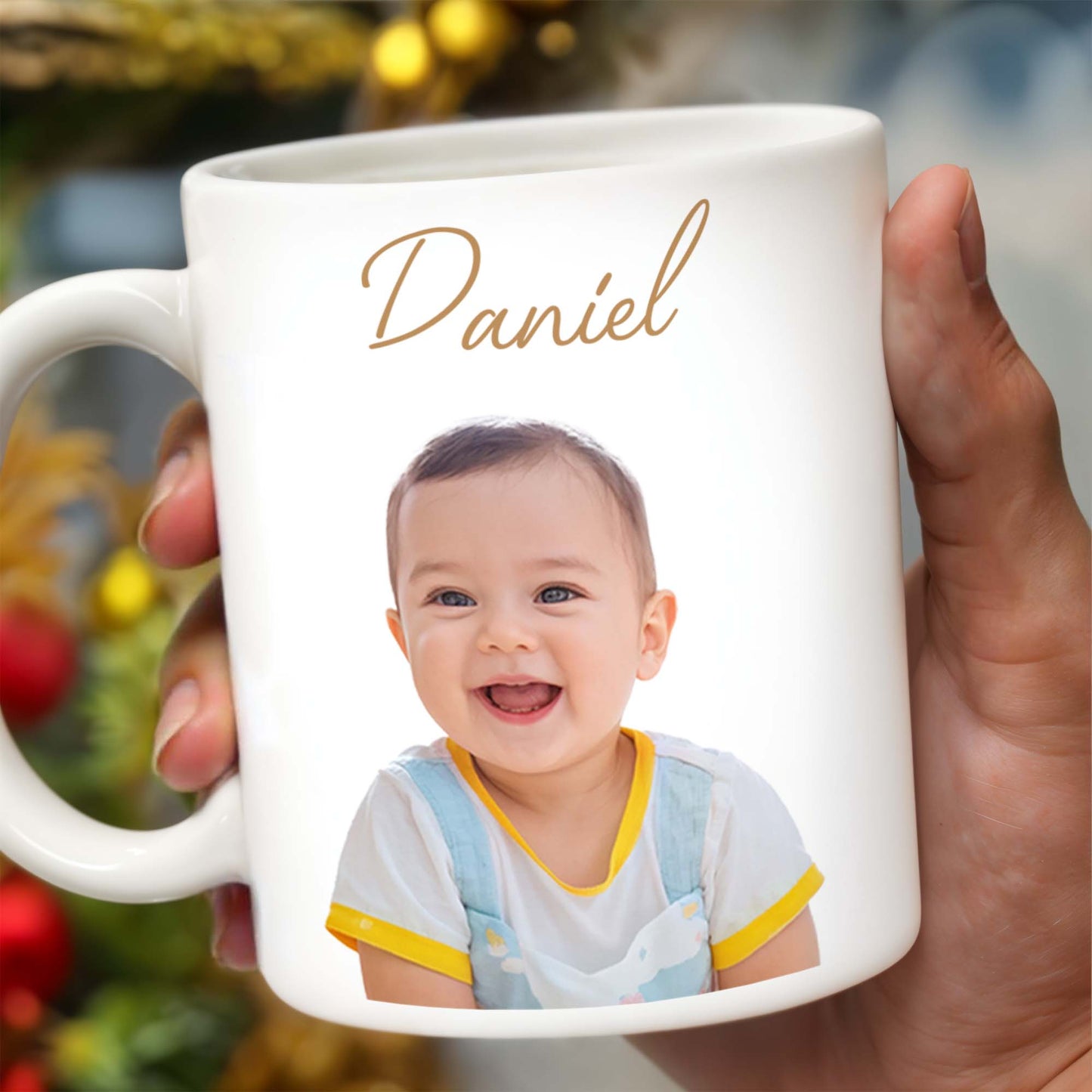 Cherish Every Smile, Capture Every Moment Baby Photo Mug
