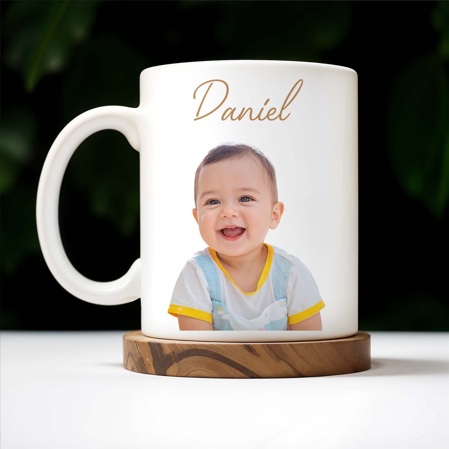Cherish Every Smile, Capture Every Moment Baby Photo Mug