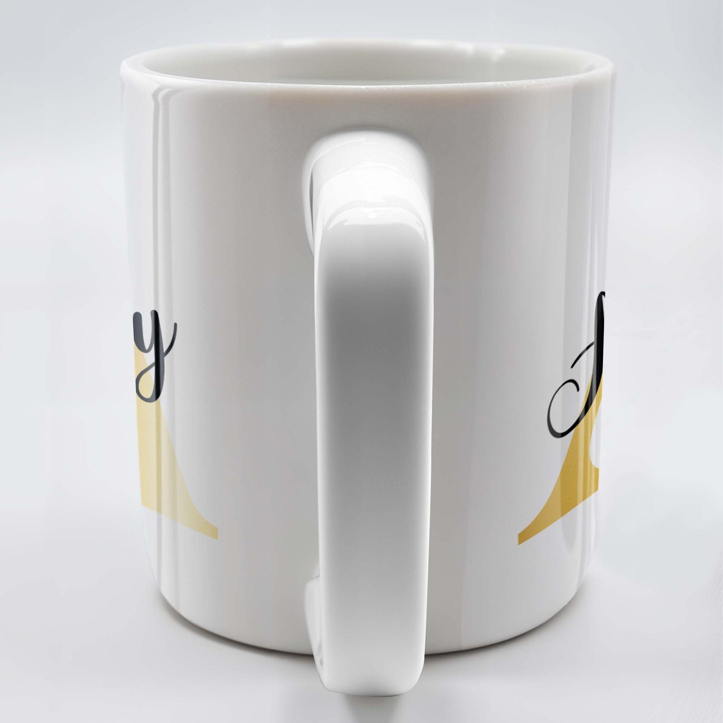 Make Every Sip Shine Like Gold Featuring Initial Letter