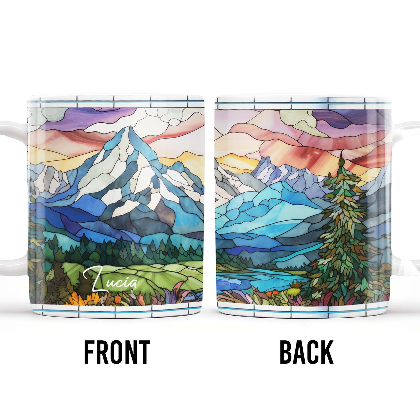 Explore Majestic Mountains Coffee Mug
