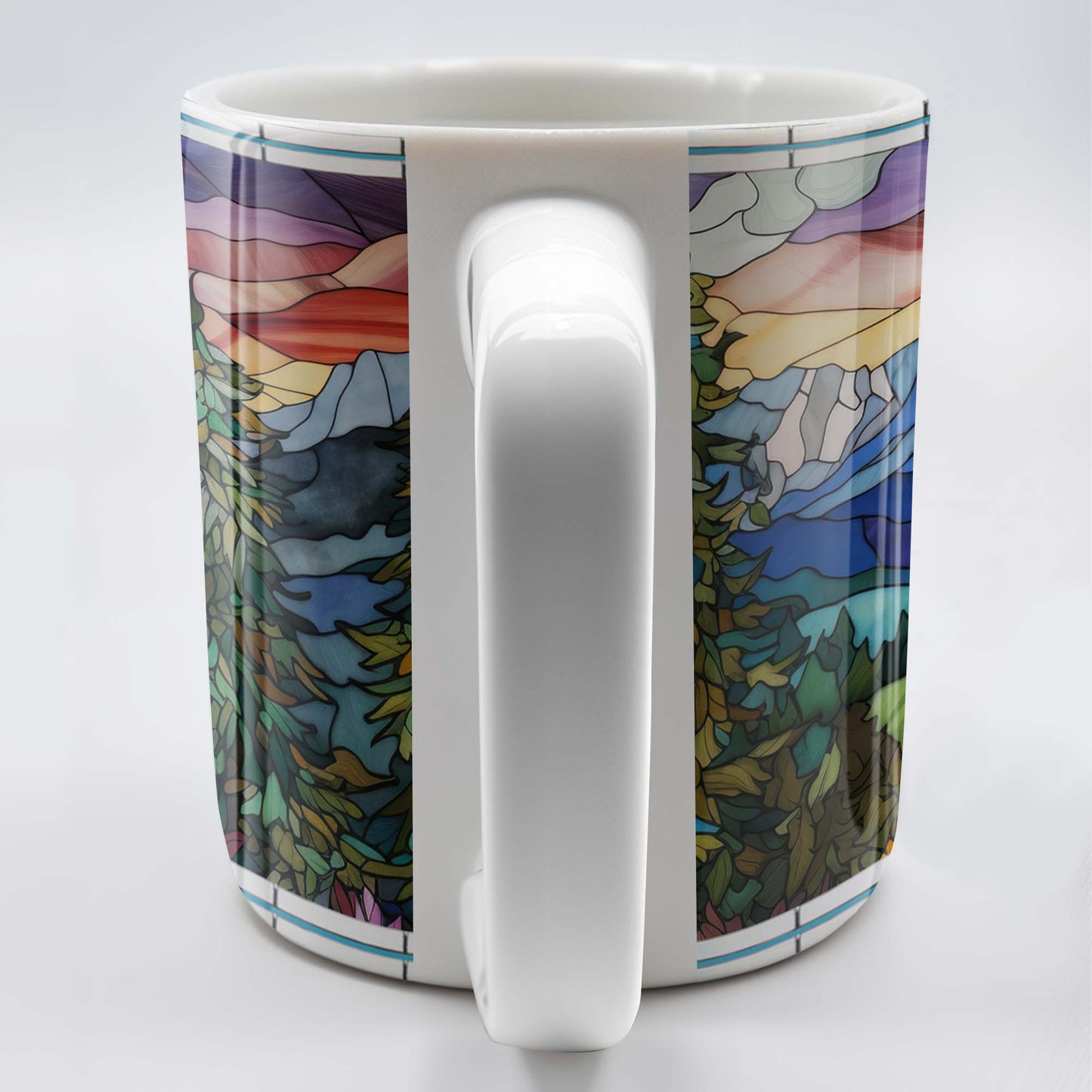 Explore Majestic Mountains Coffee Mug