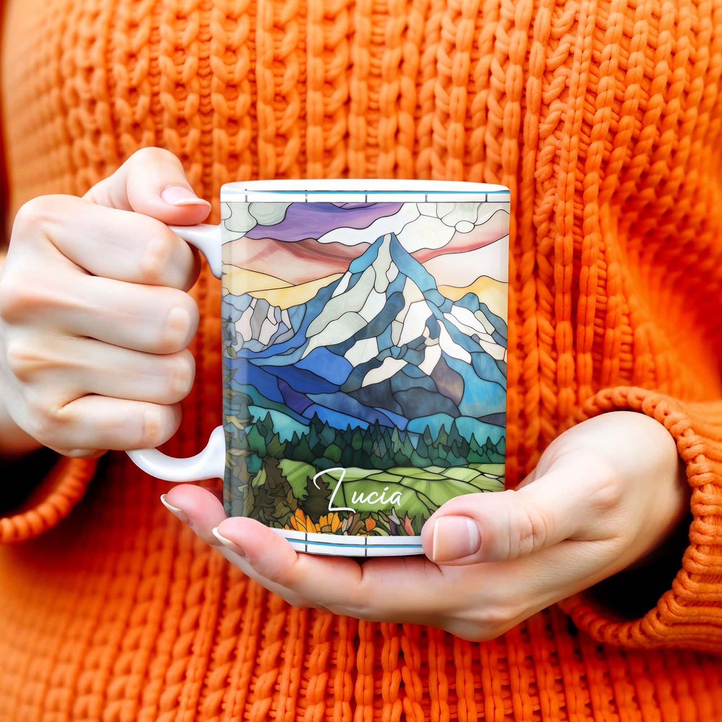 Explore Majestic Mountains Coffee Mug