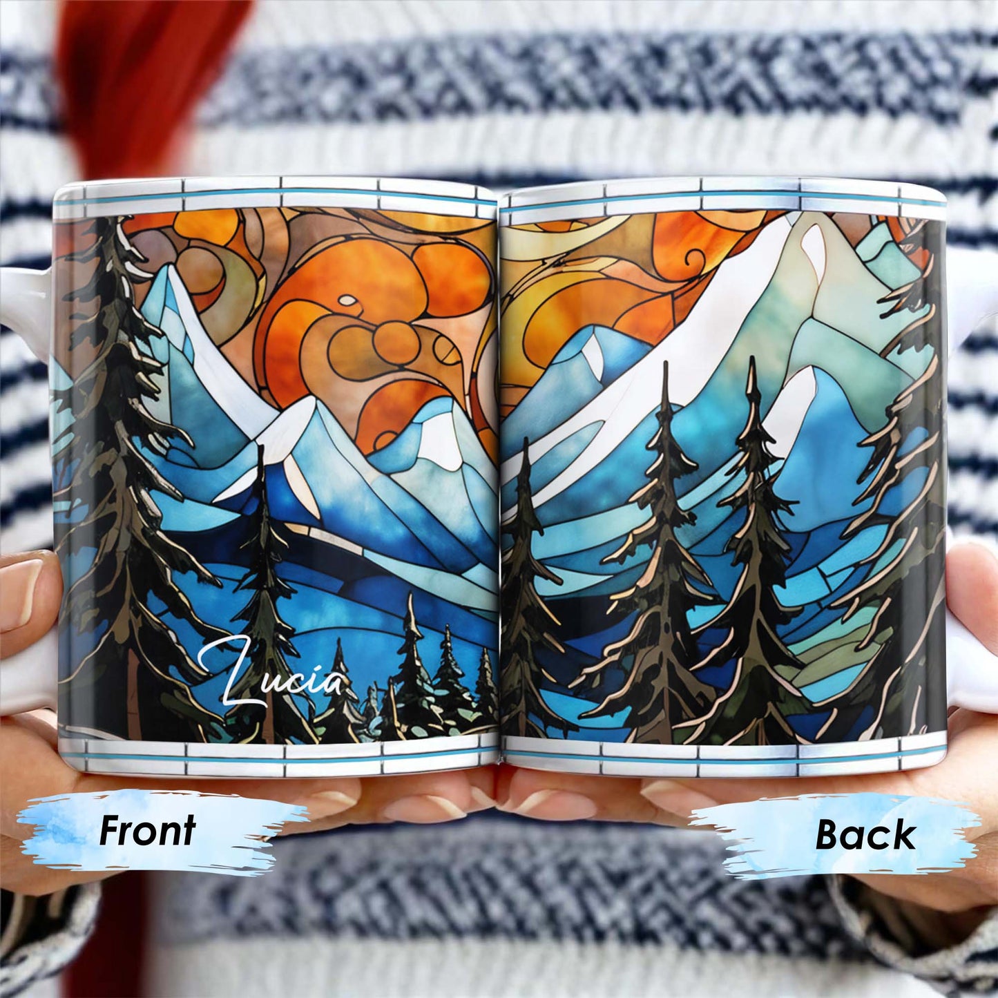Explore Majestic Mountains Coffee Mug