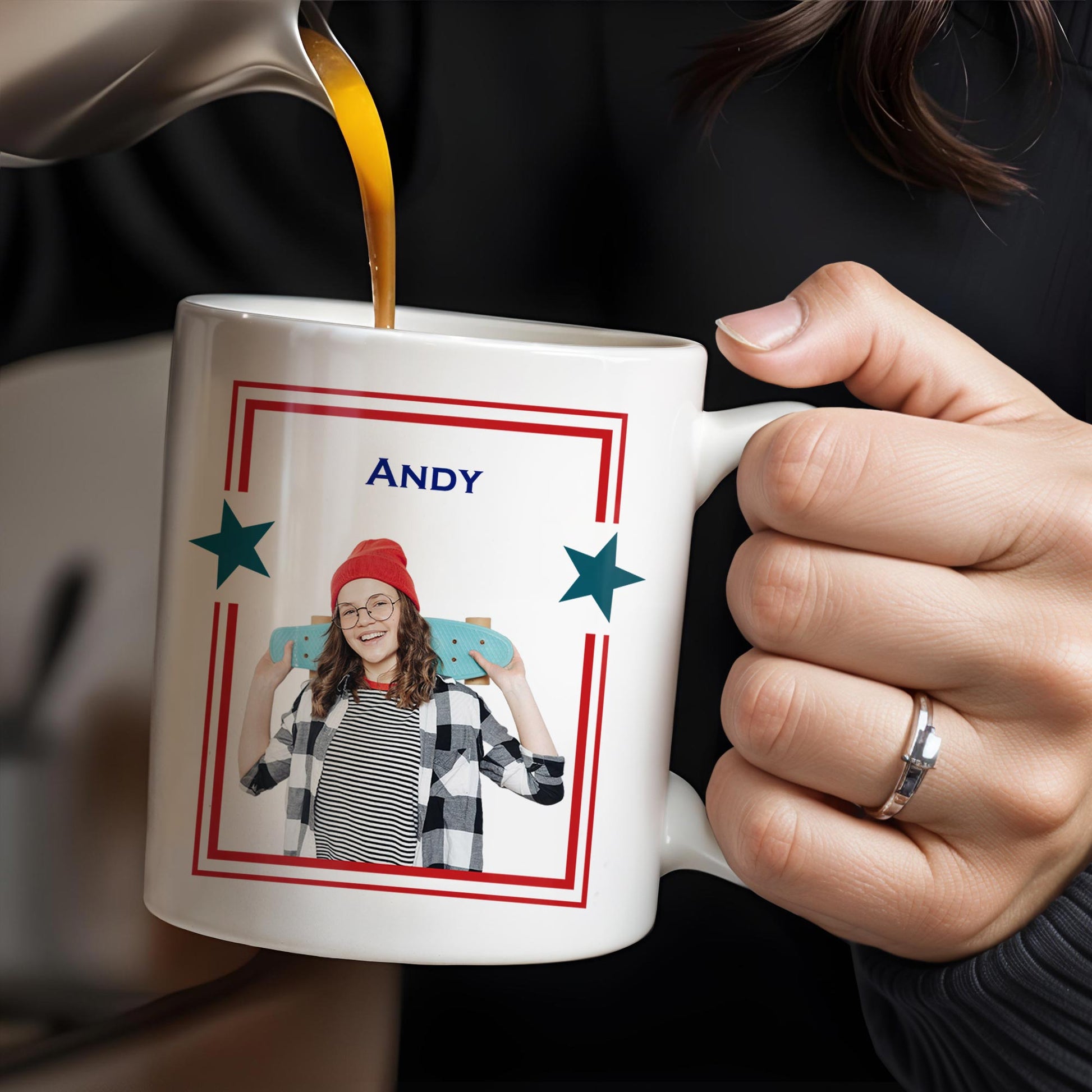 Middle Child The Reason We Have The Rules Mug With Stars