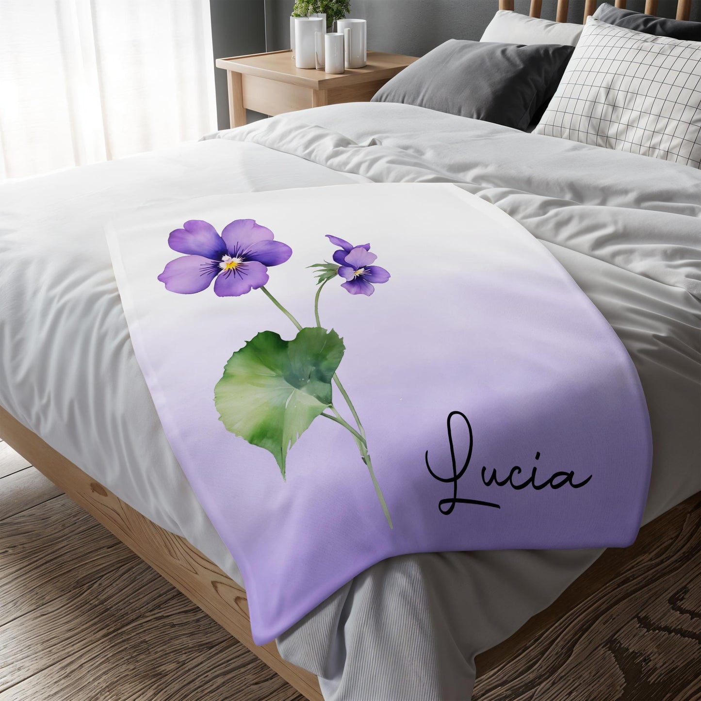 Celebrate Nature With Elegant Viola Flower Design