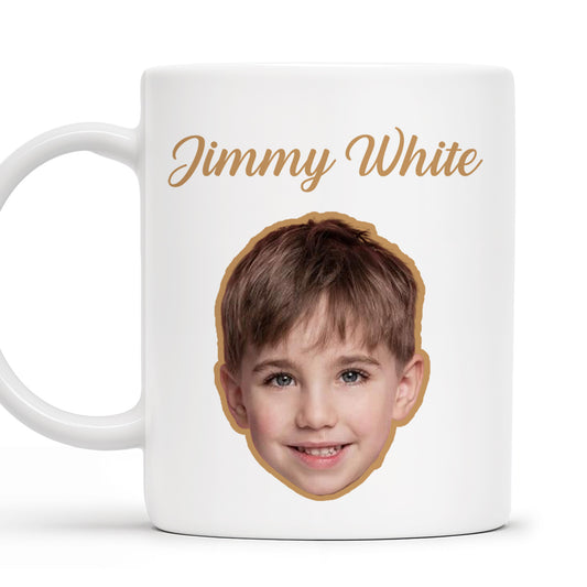Cherished Moments Custom Mug Featuring Child's Face