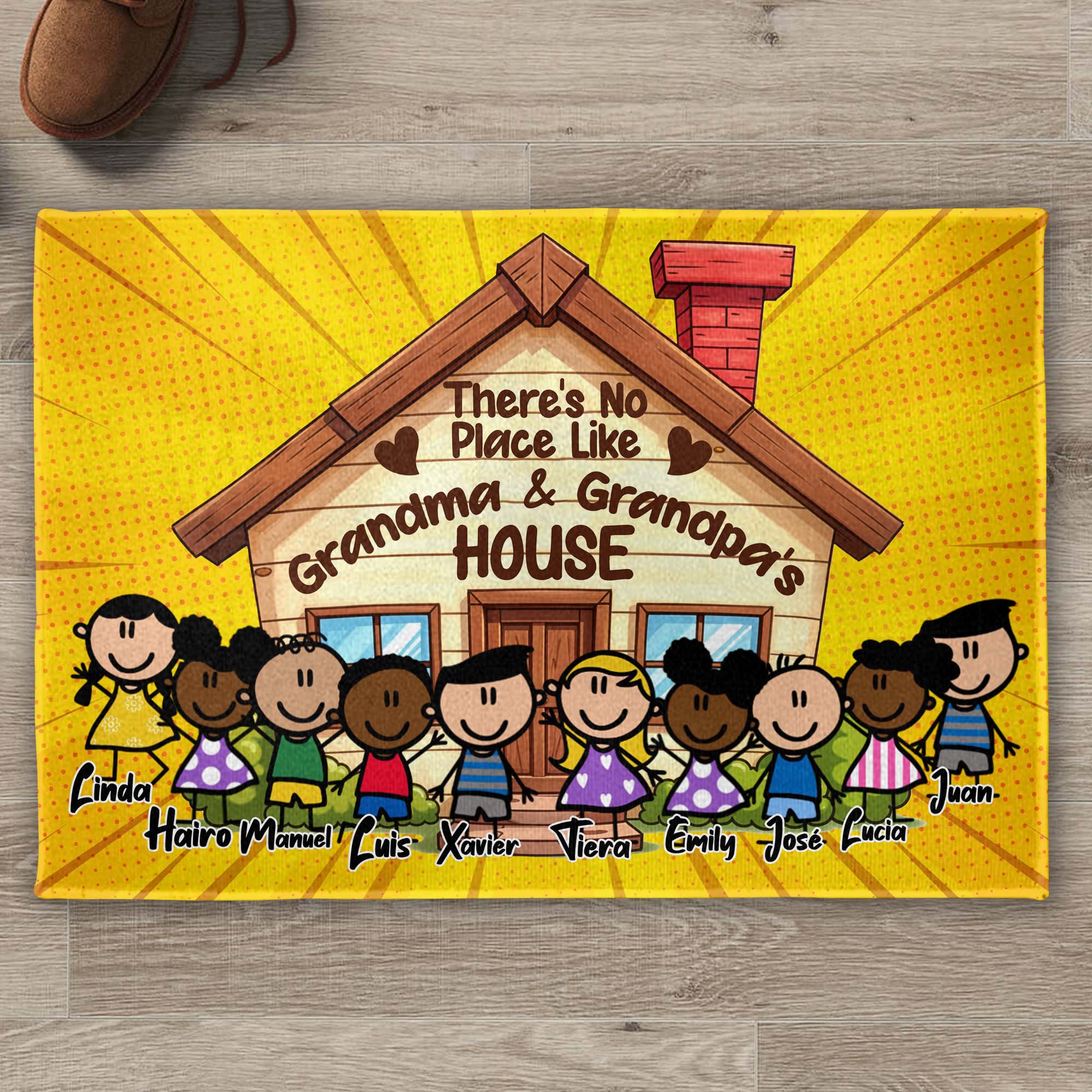 There's No Place Like Grandma & Grandpa's House - Family Personalized ...