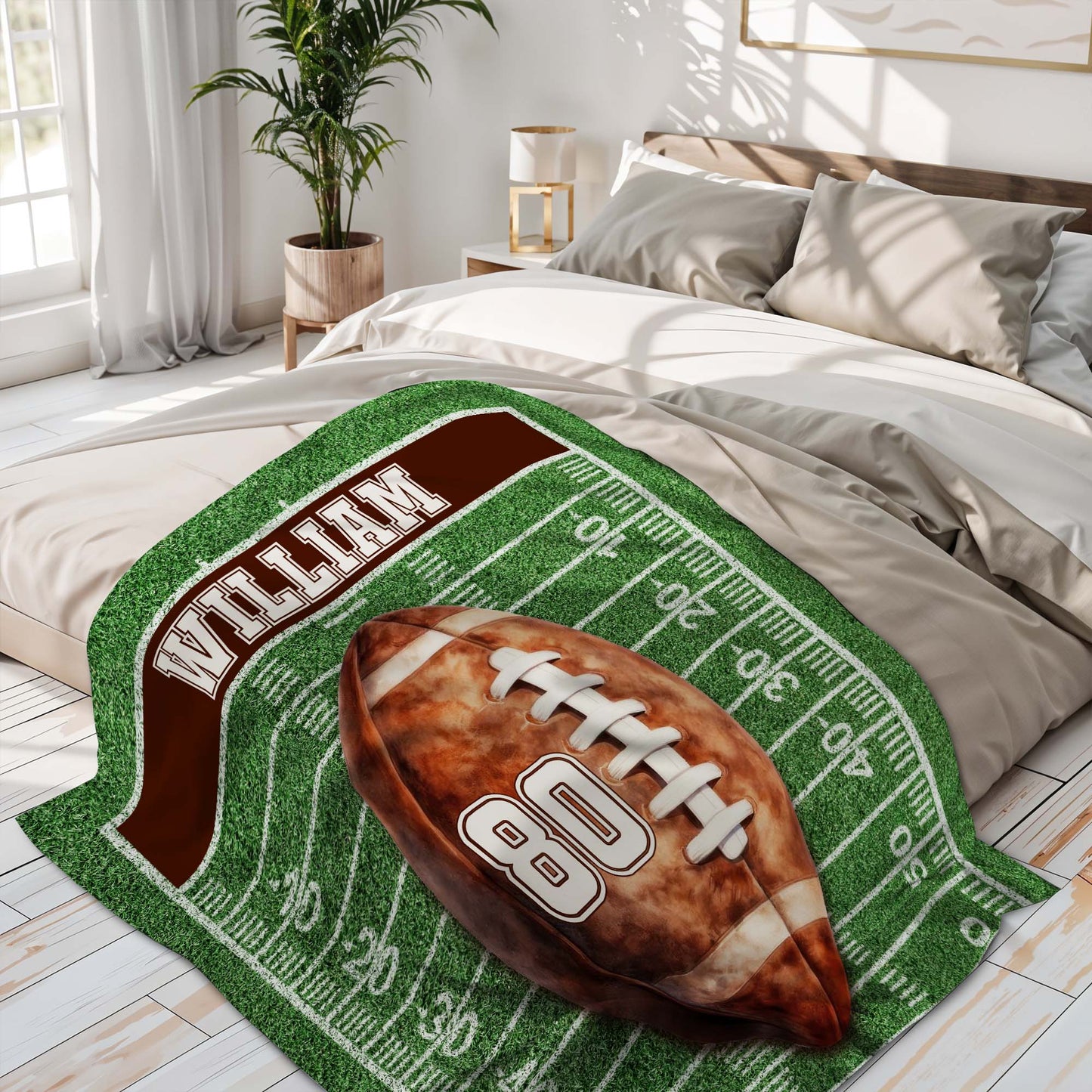 Thrilling Game Personal Touch Football Field Design