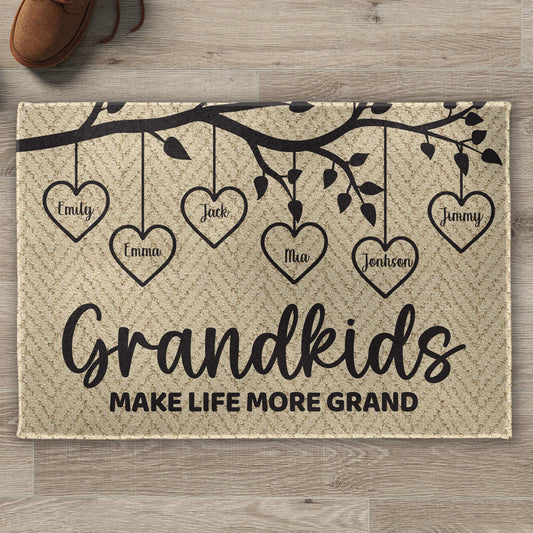 Grandkids Make Life More Grand Hearts Tree Branch Design