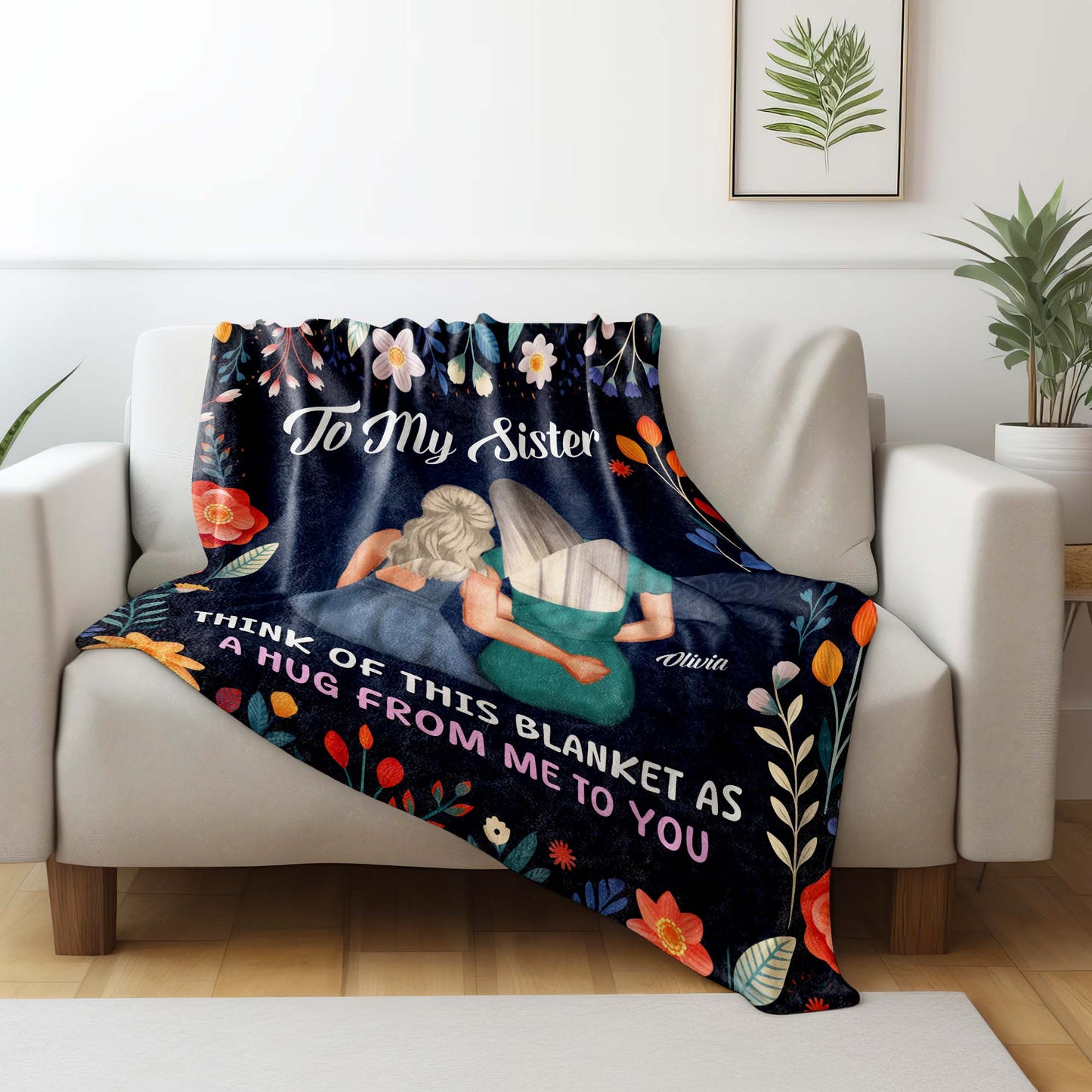 Think Of This Blanket As A Hug From Me To You