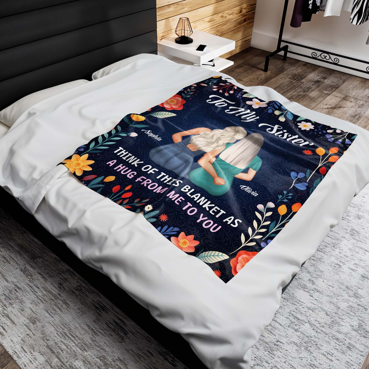 Think Of This Blanket As A Hug From Me To You