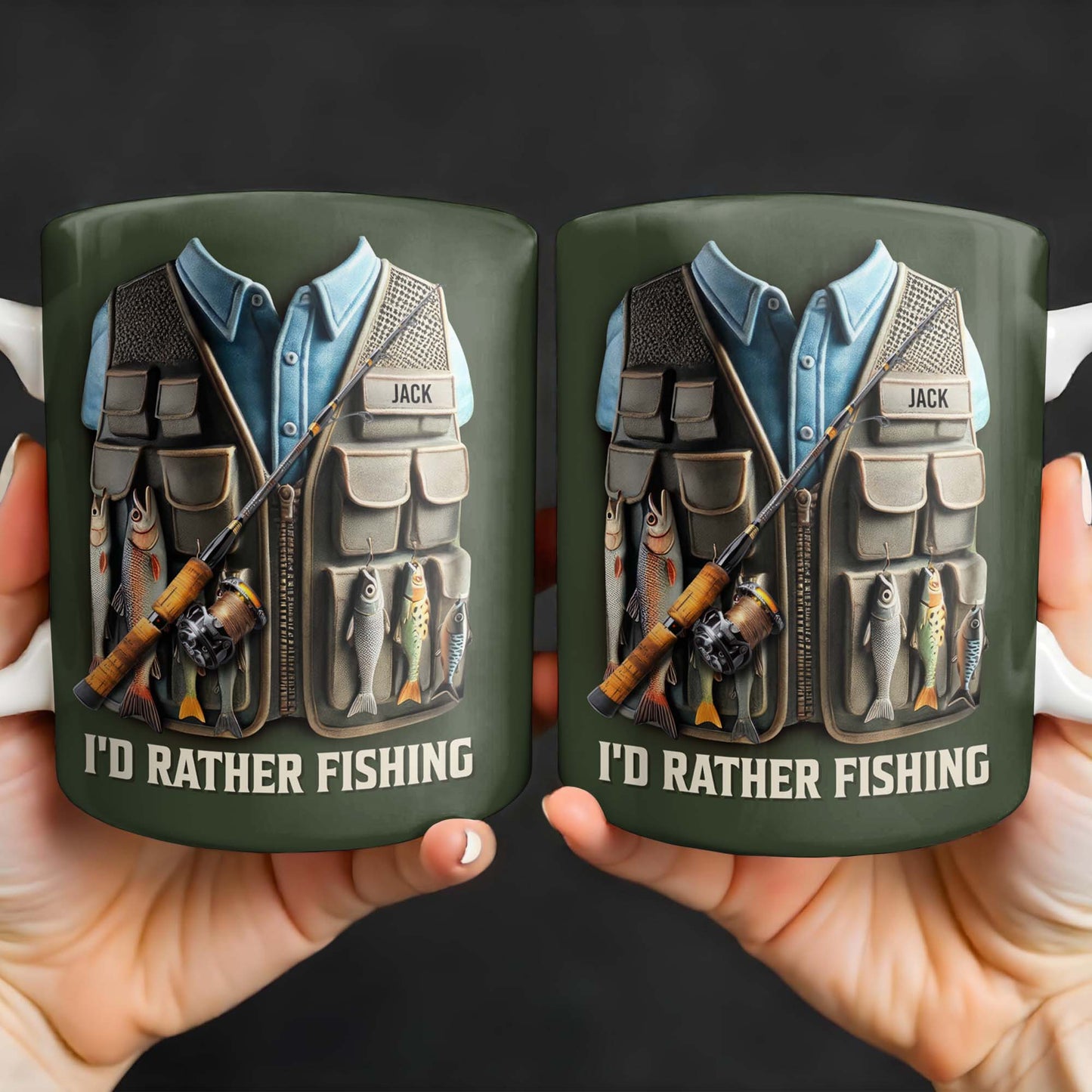 I'd Rather Be Fishing, Fishing Gear and Fish Design