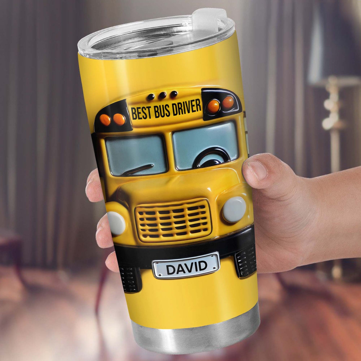 Best Bus Driver Stainless Steel Tumbler