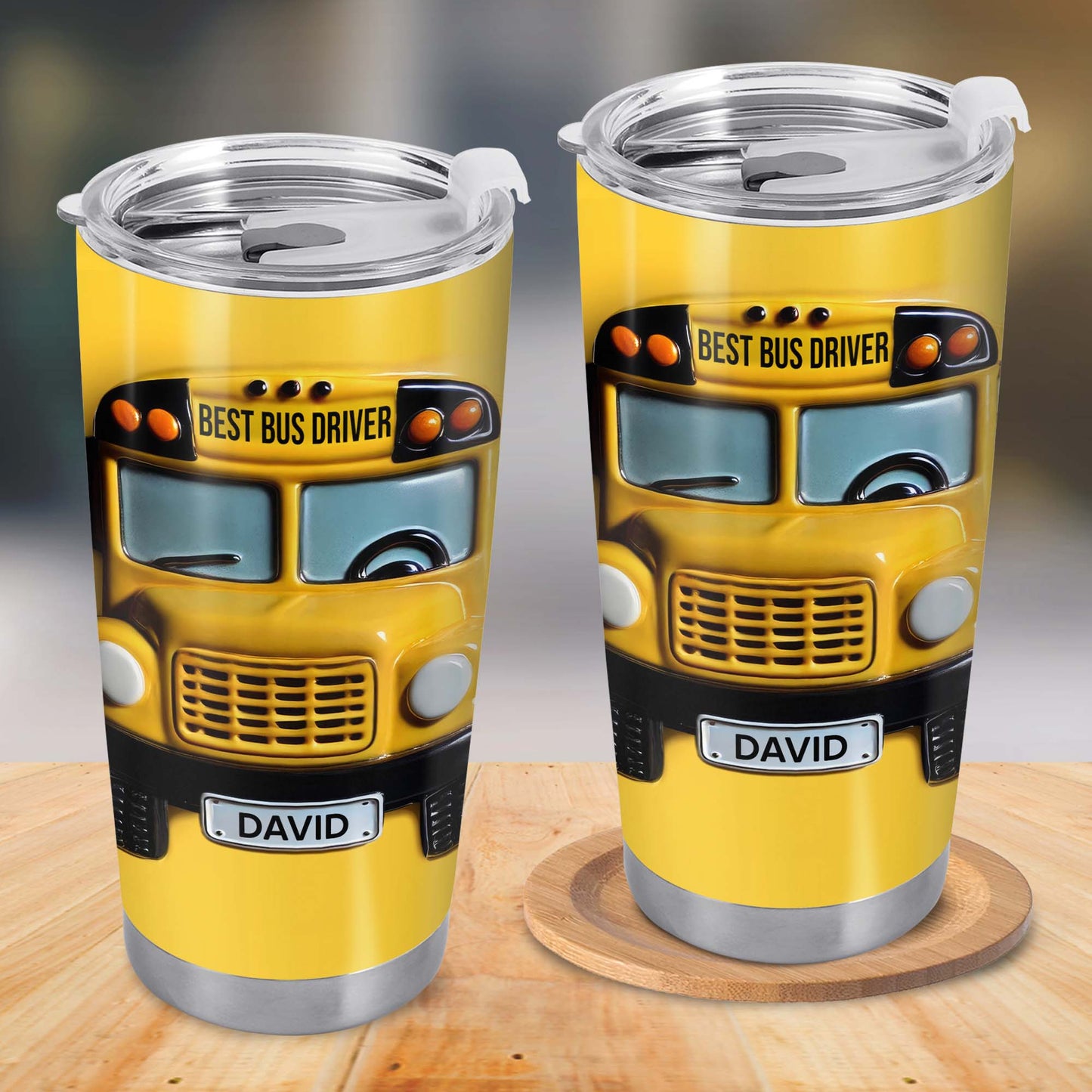 Best Bus Driver Stainless Steel Tumbler