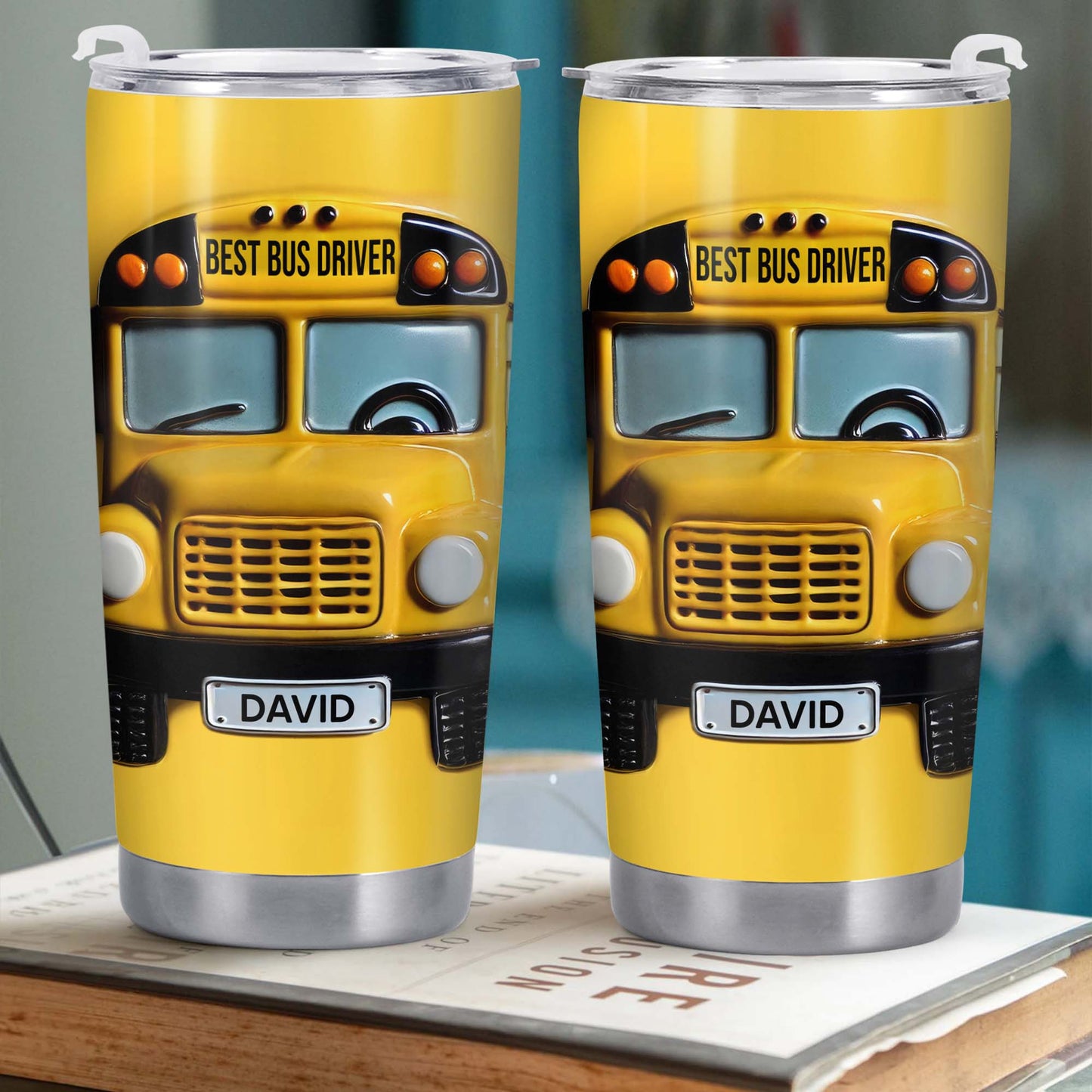 Best Bus Driver Stainless Steel Tumbler