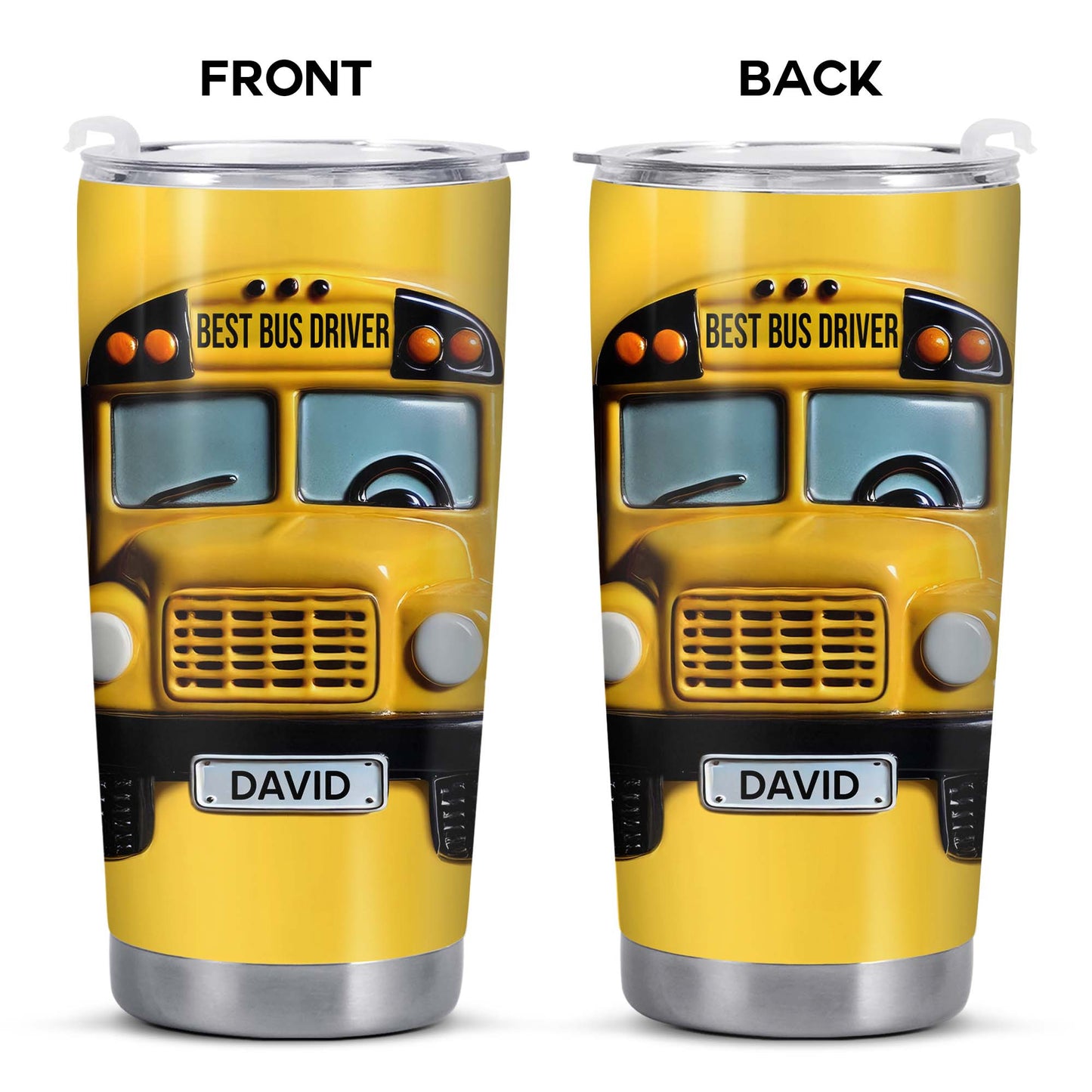Best Bus Driver Stainless Steel Tumbler