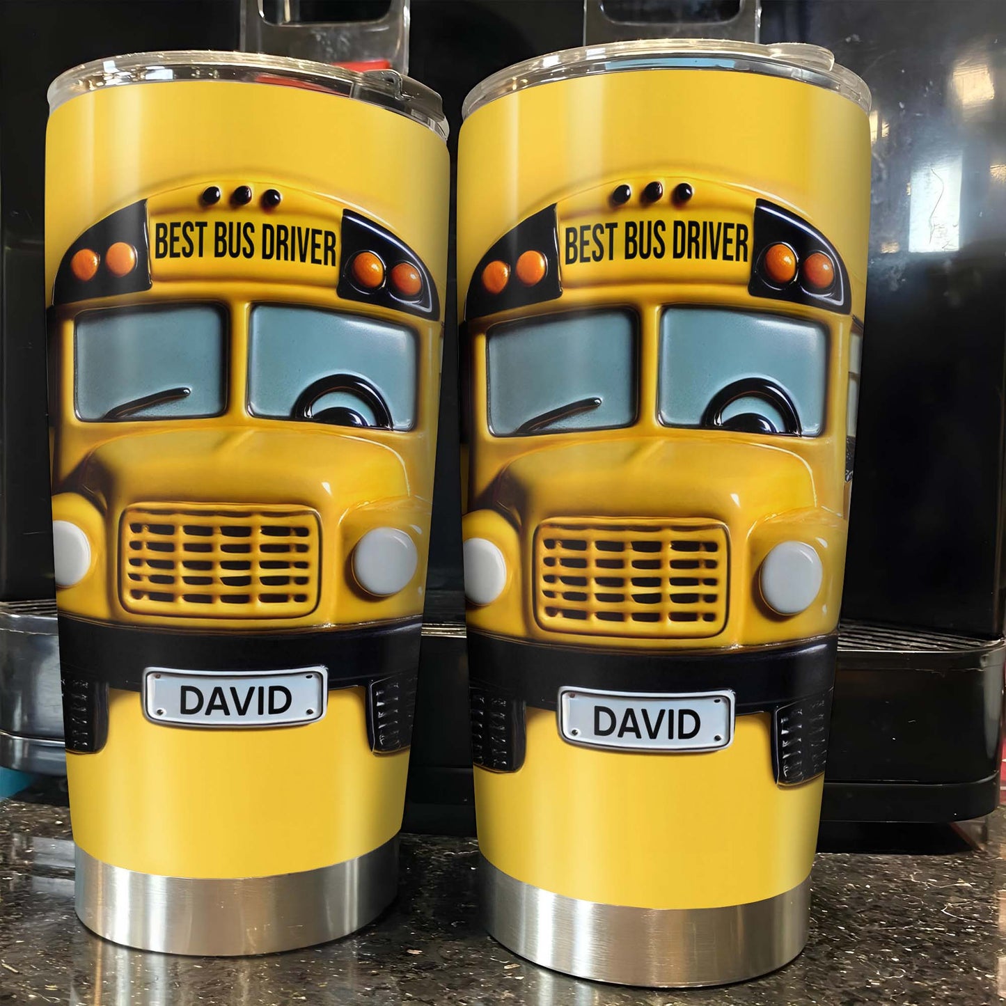 Best Bus Driver Stainless Steel Tumbler