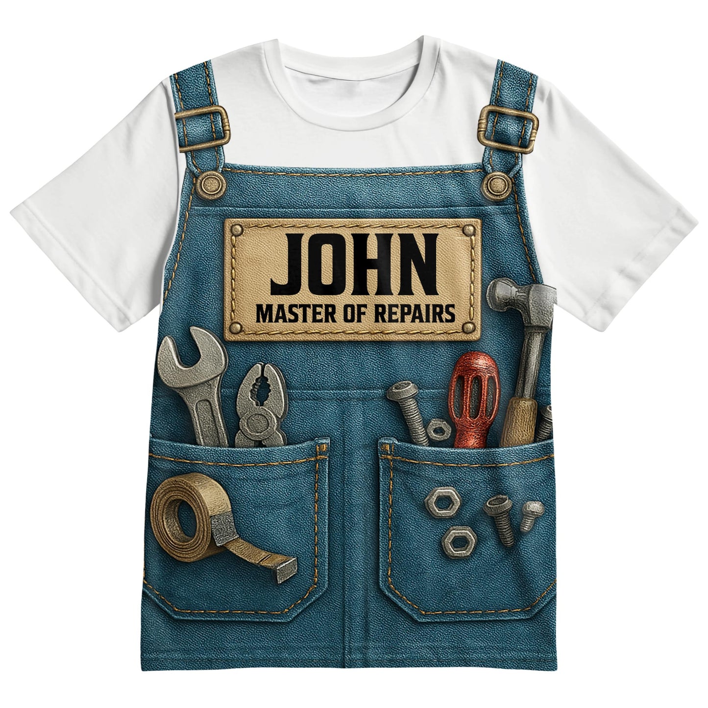 John, Master Of Repairs, Tools And Tool Belt