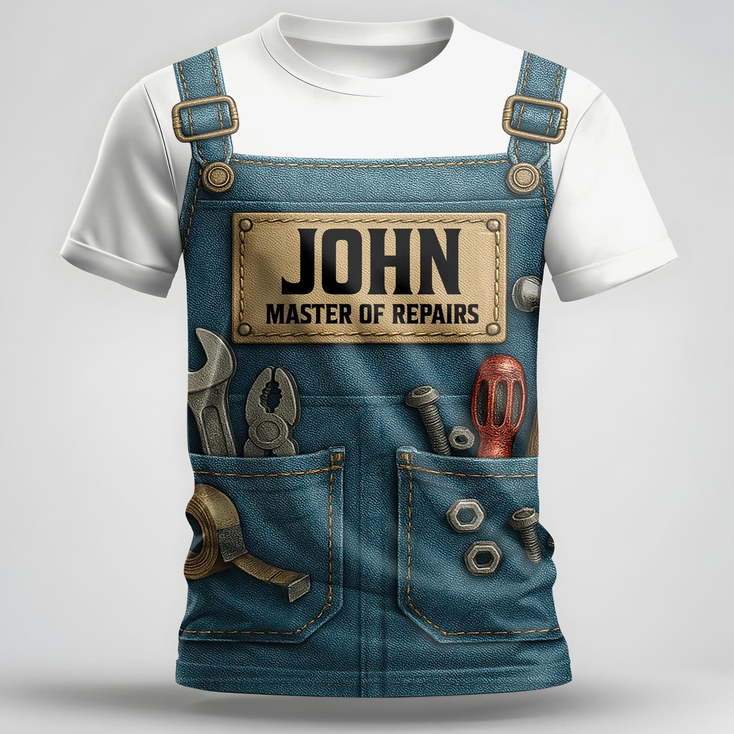 John, Master Of Repairs, Tools And Tool Belt