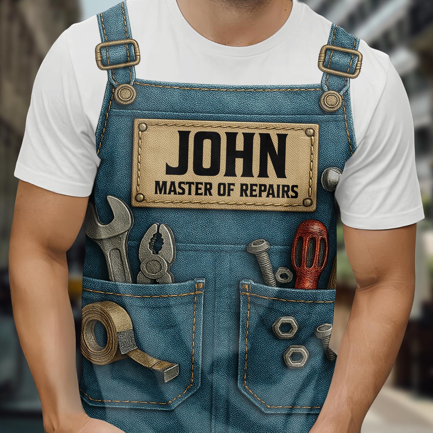 John, Master Of Repairs, Tools And Tool Belt