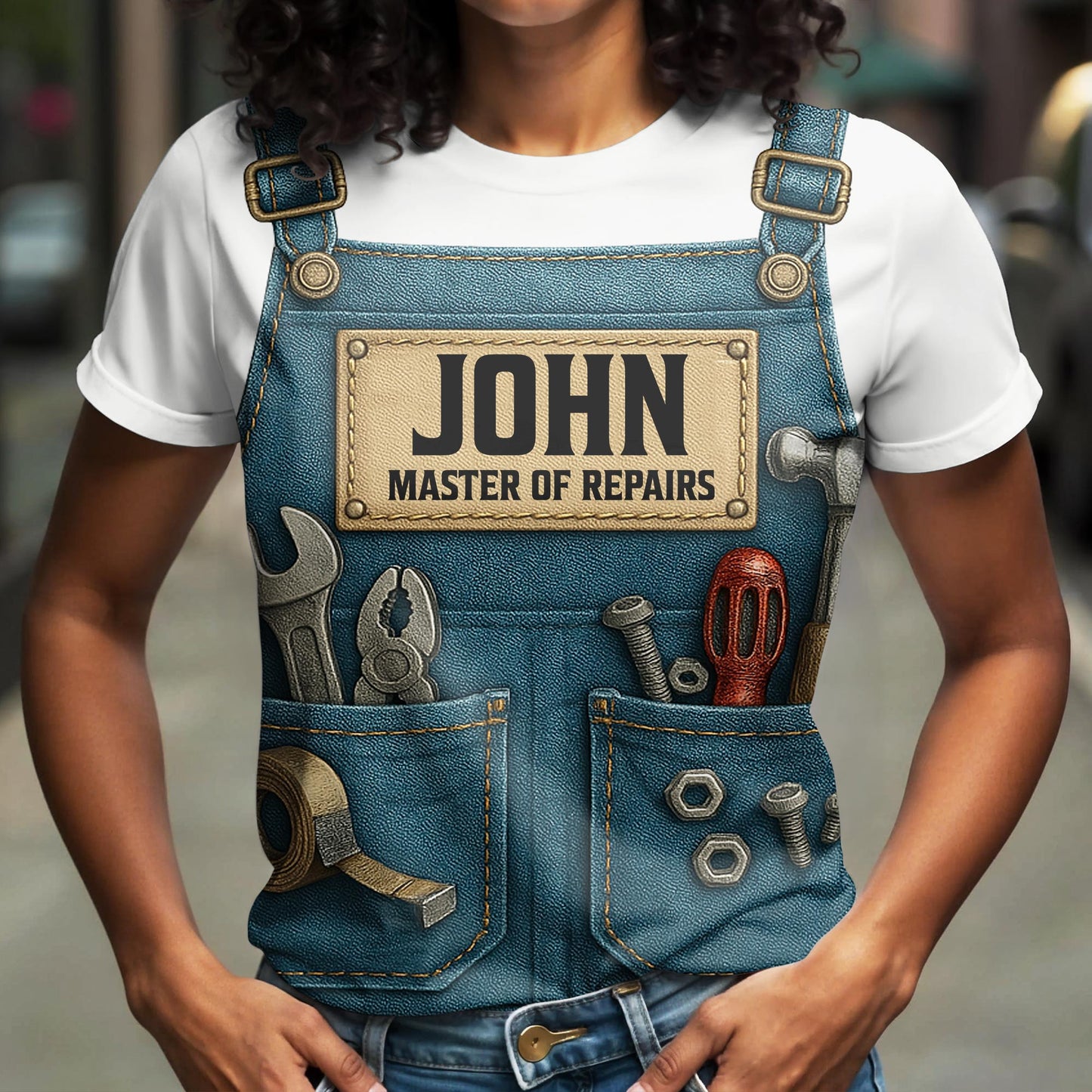 John, Master Of Repairs, Tools And Tool Belt