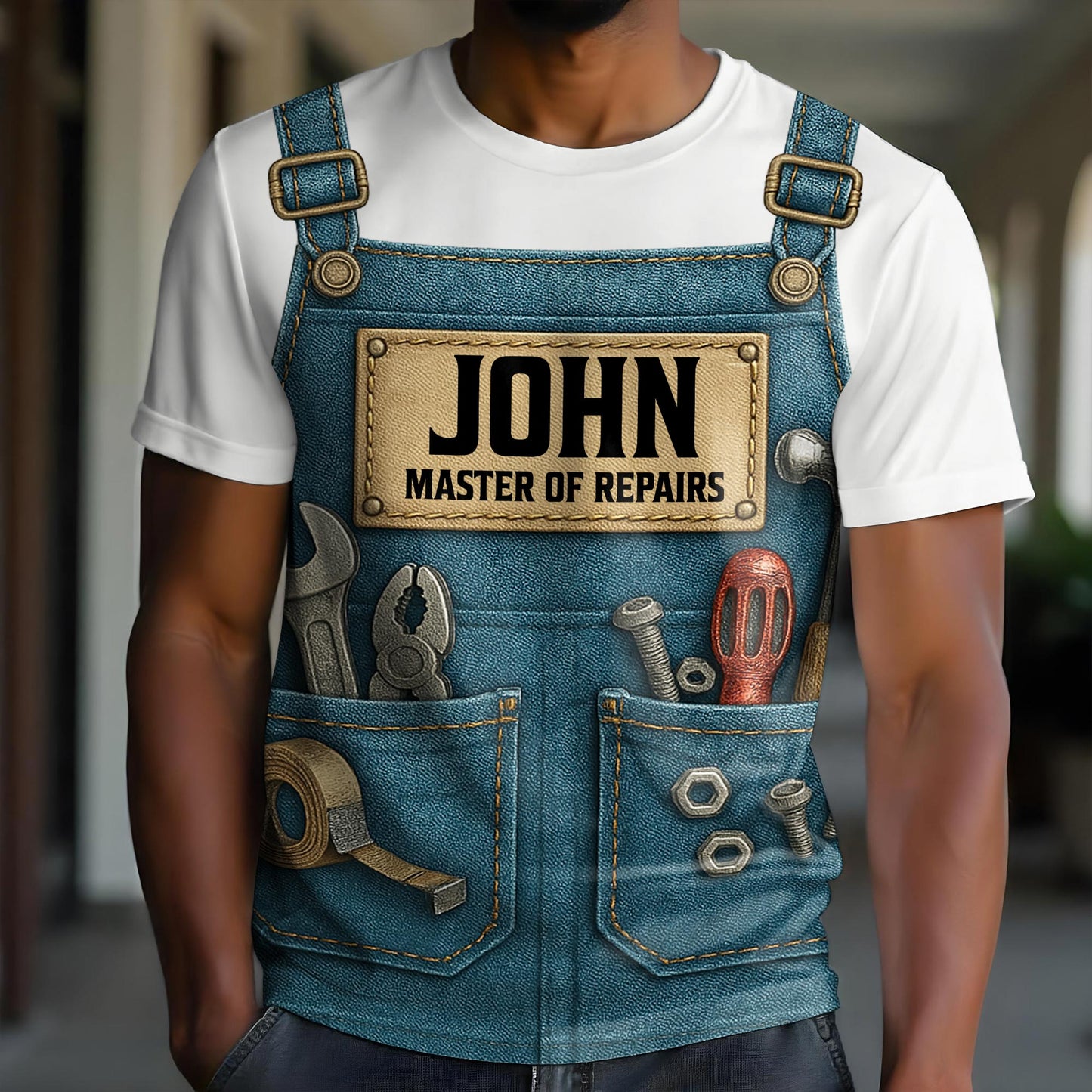 John, Master Of Repairs, Tools And Tool Belt