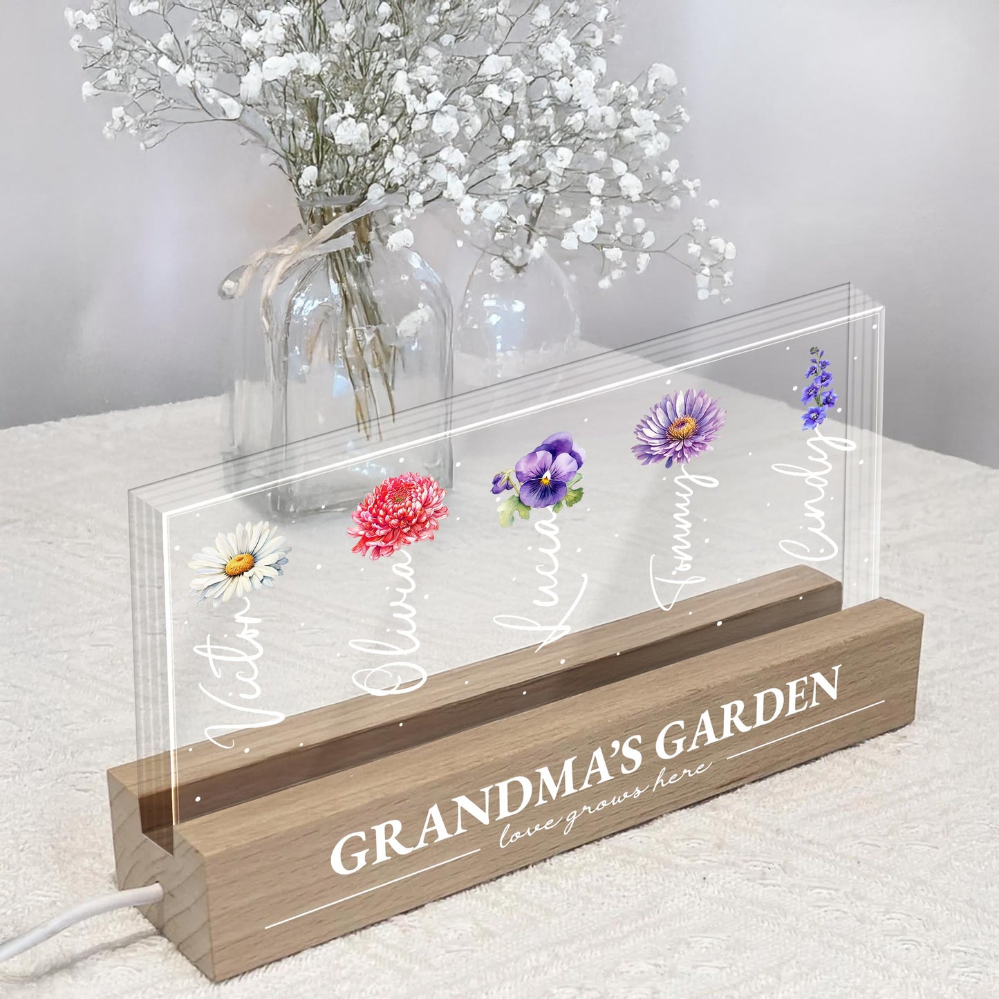 Grandma's Garden, Love Grows Here, Flowers