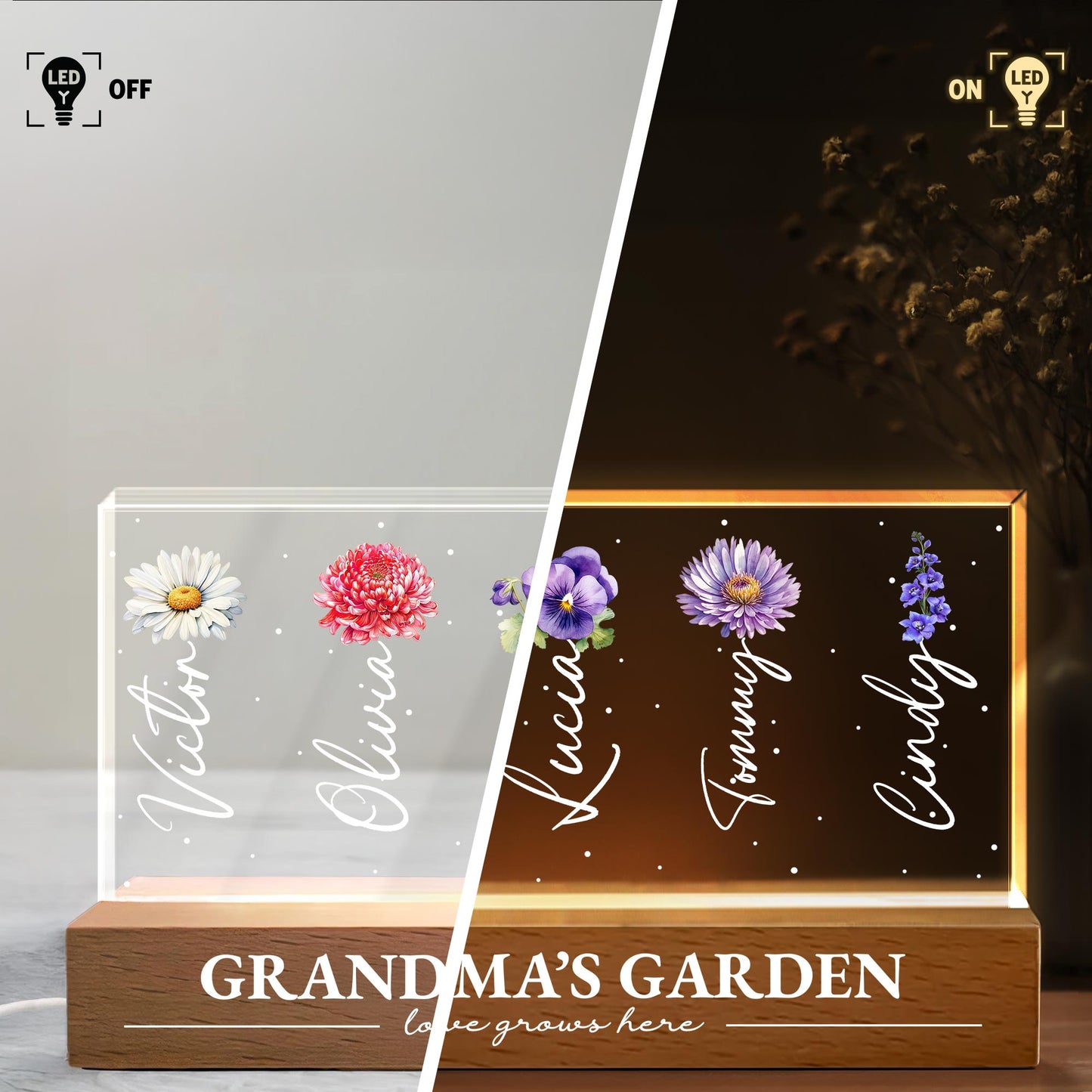 Grandma's Garden, Love Grows Here, Flowers
