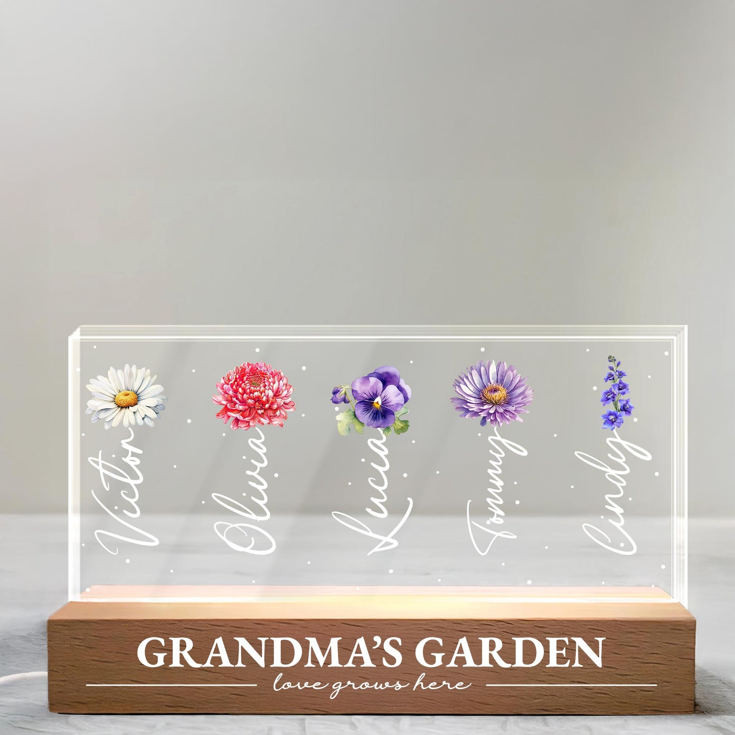 Grandma's Garden, Love Grows Here, Flowers