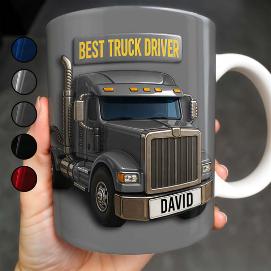 Best Truck Driver, Featuring A Classic Truck