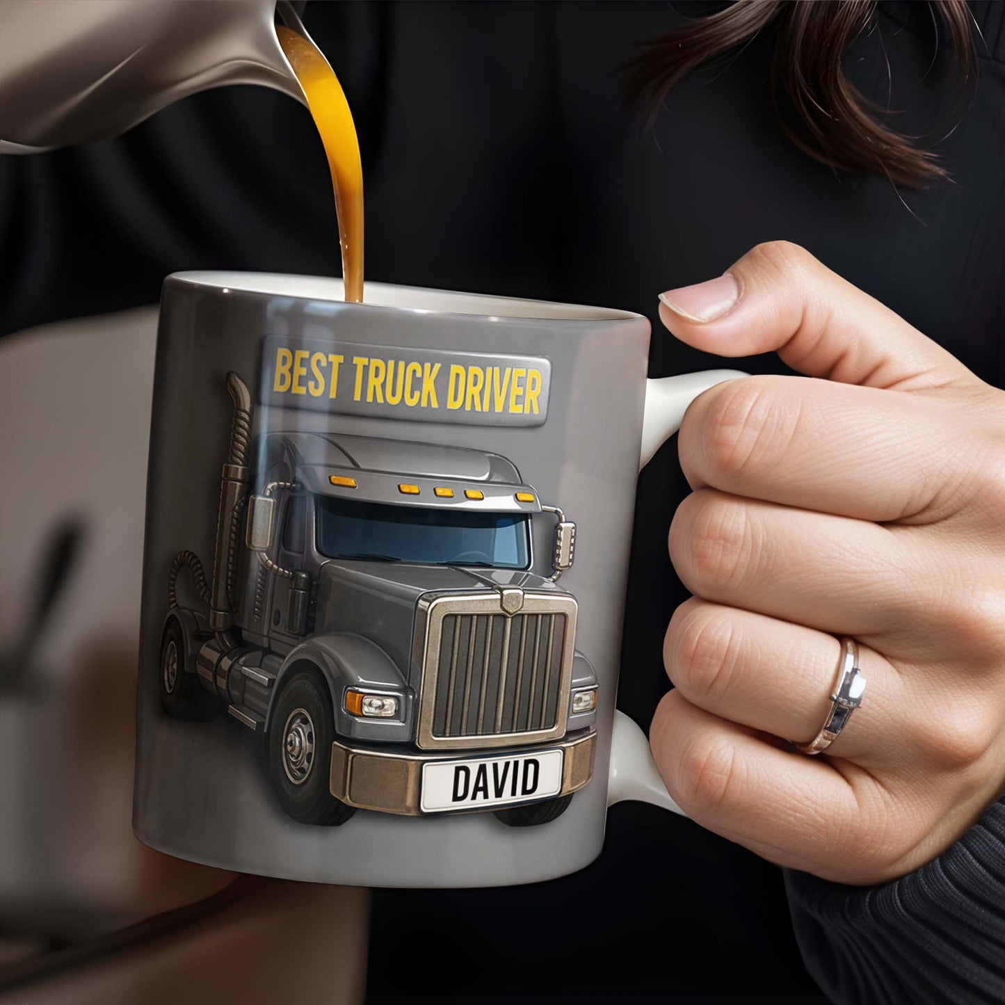 Best Truck Driver, Featuring A Classic Truck