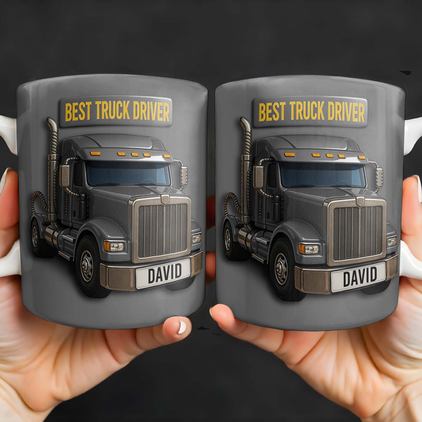 Best Truck Driver, Featuring A Classic Truck