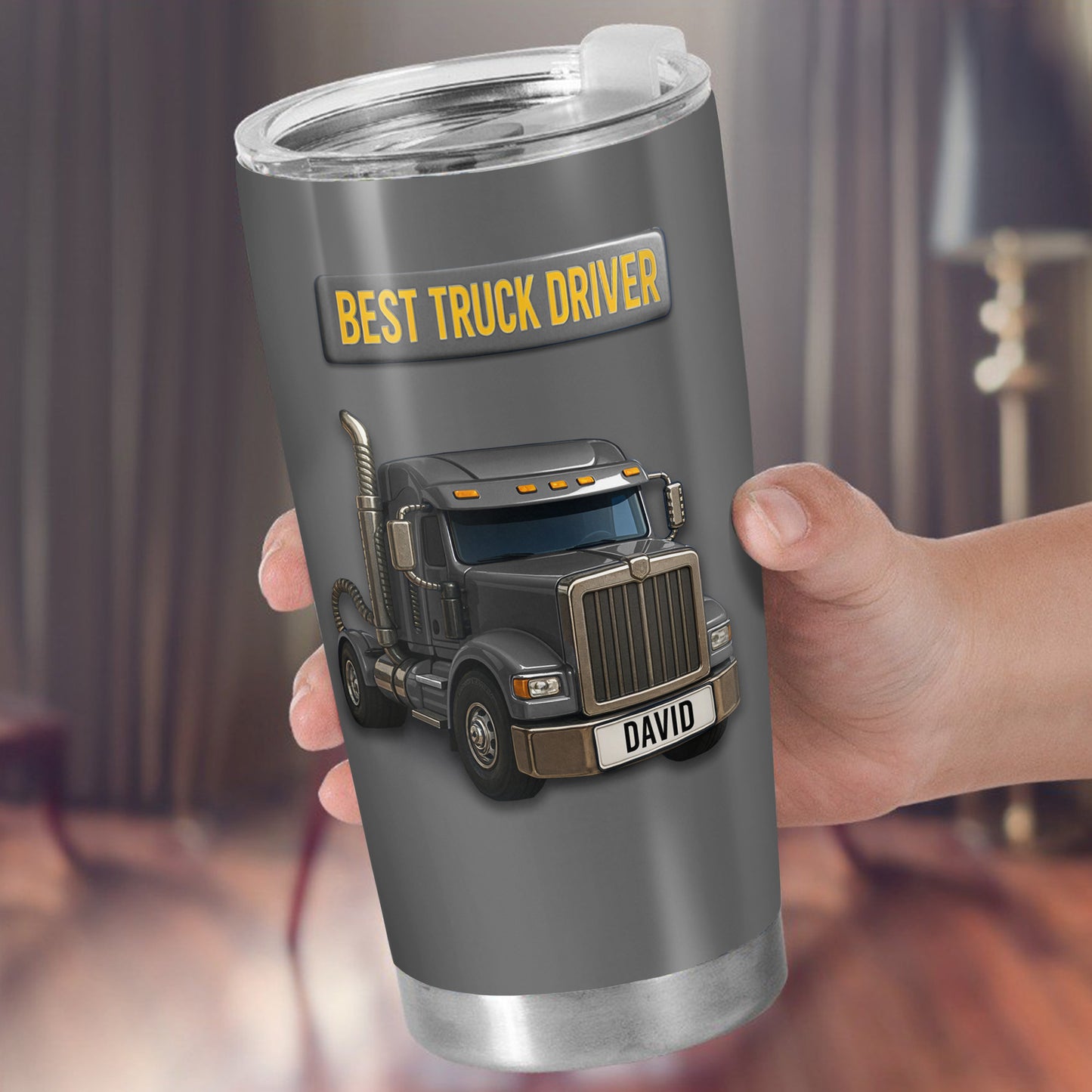 Best Truck Driver Stainless Steel Tumbler