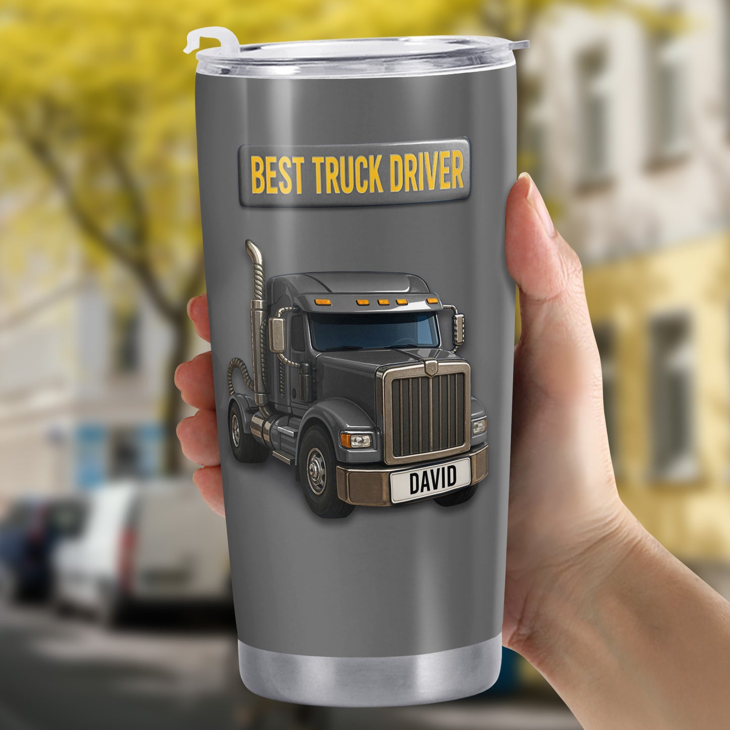 Best Truck Driver Stainless Steel Tumbler