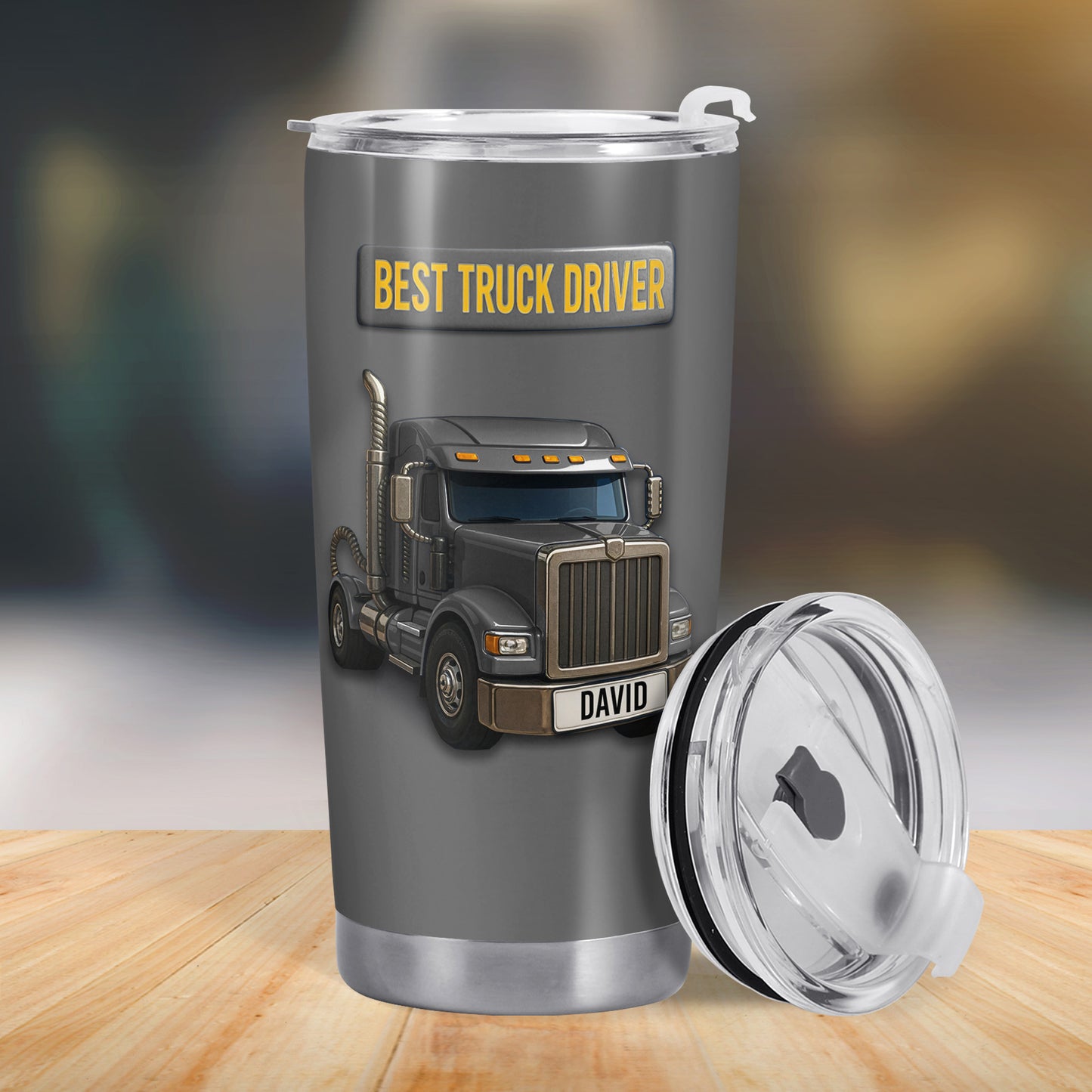 Best Truck Driver Stainless Steel Tumbler