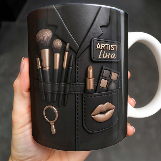 Dive Into The Art World, Makeup Brushes, Lipstick and Eye Shadow Palette