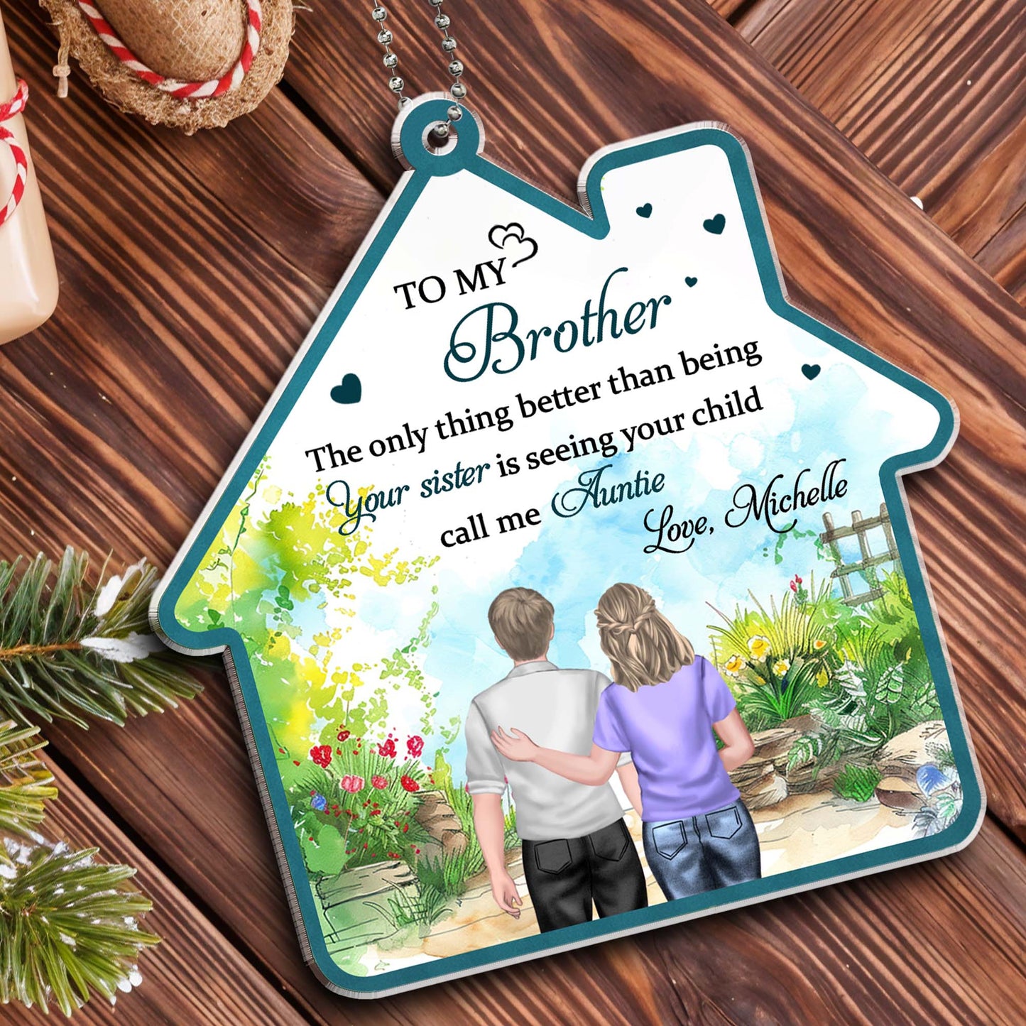To My Brother, The Only Thing Better Than Being Your Sister, People and Flowers