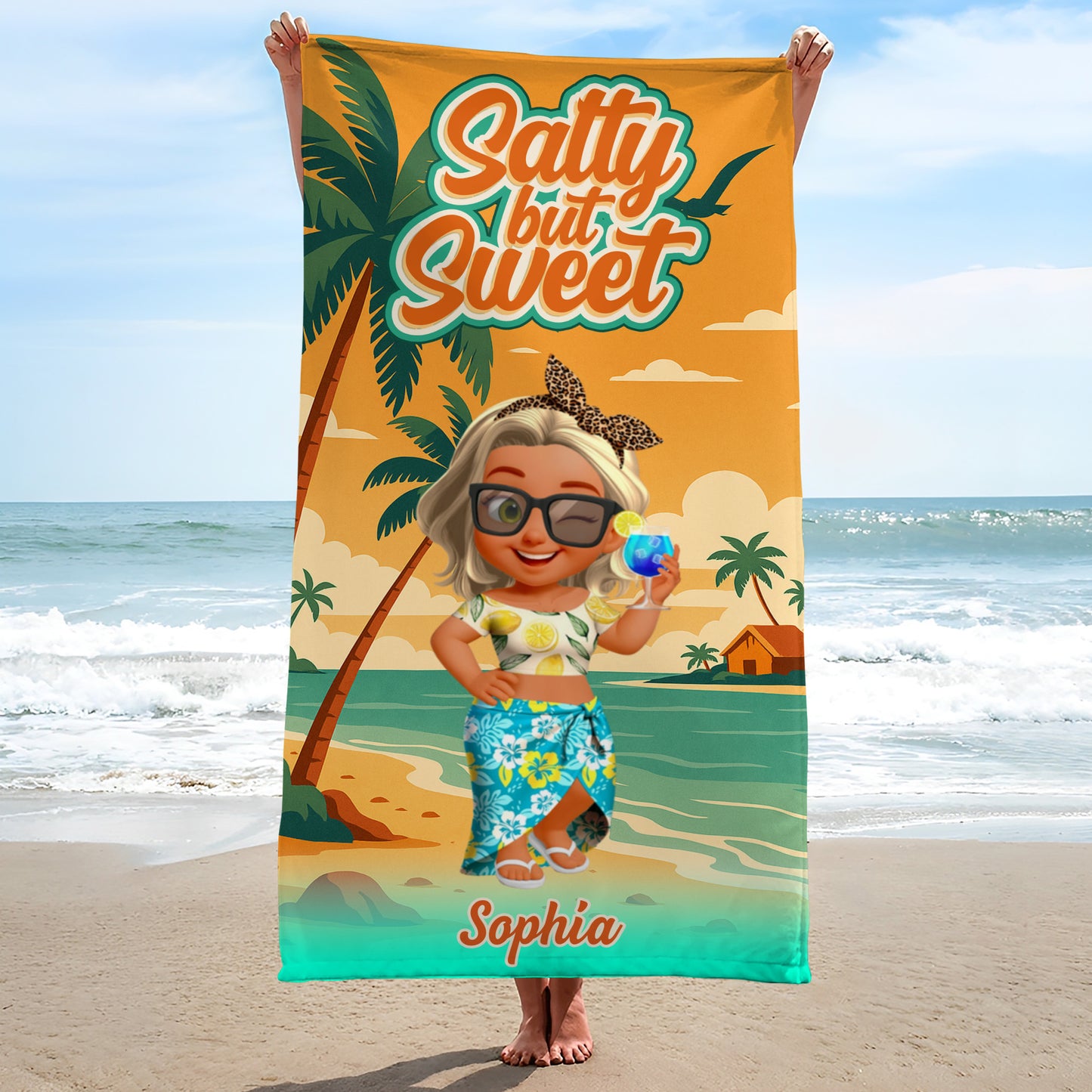 Salty But Sweet Palm Trees And Beach Fun