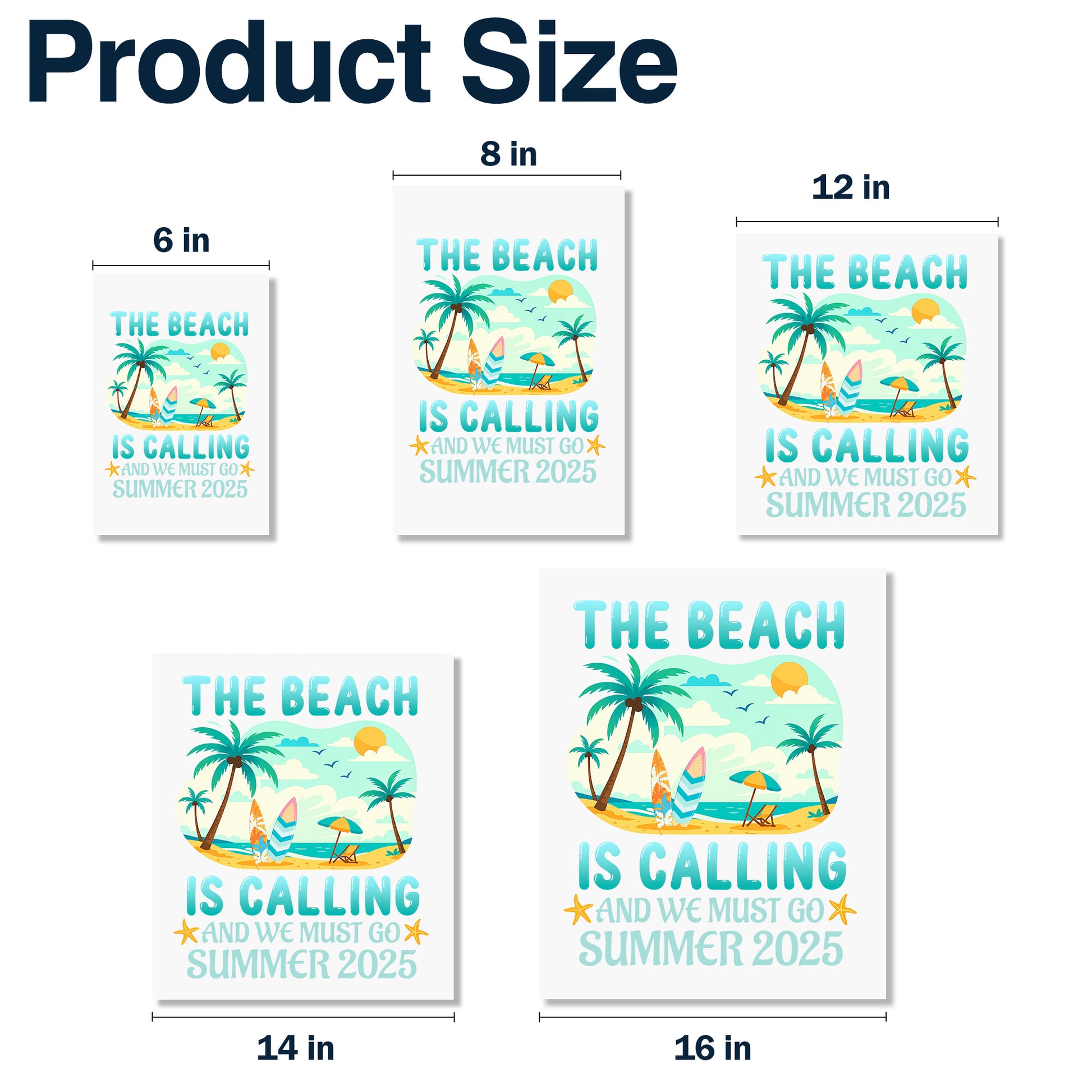 The Beach Is Calling And We Must Go